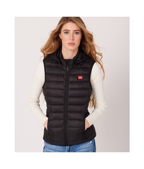 MYA VEST VEST, BLACK