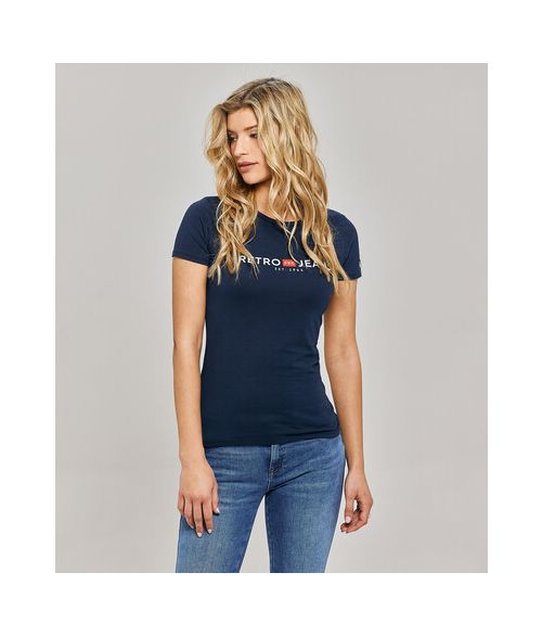 GIANNA T-SHIRT, DARK BLUE