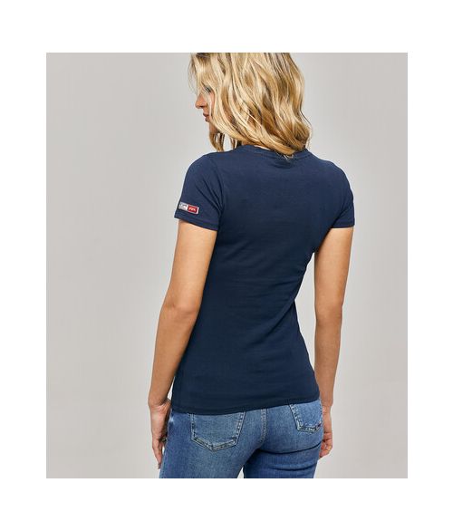 GIANNA T-SHIRT, DARK BLUE