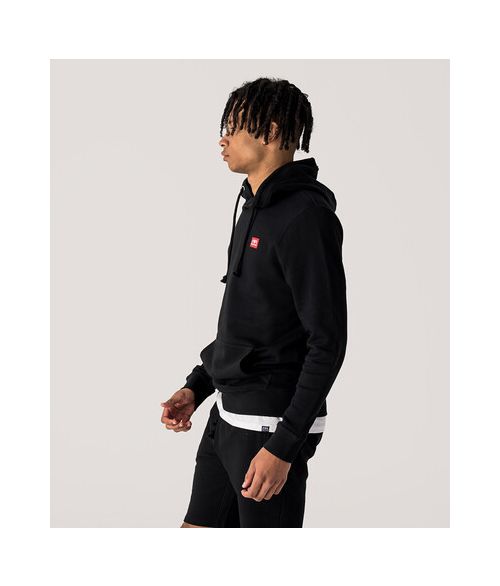 EDON HOODIE JOGGING TOP, BLACK