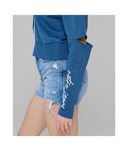 COTTEE JOGGING TOP, TEAL