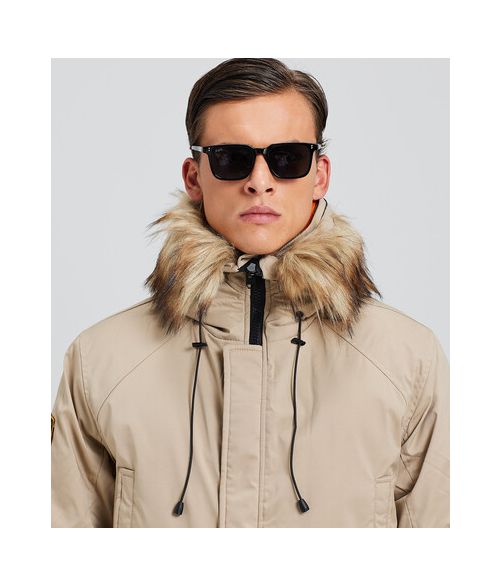 MONSOOR SHORT JACKET JACKET, BEIGE