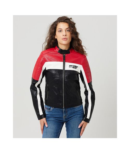 LADY ROOSTER JACKET, RED