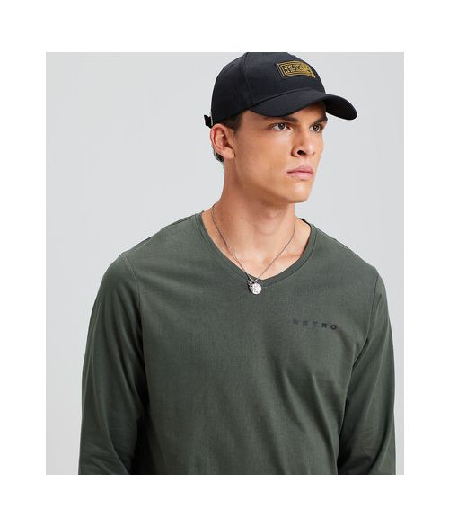 IROKO LONGSLEEVES L.S.TOP, KHAKI