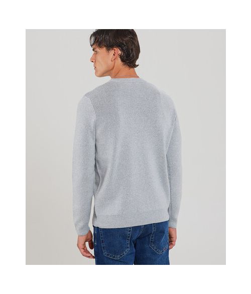 ADAN SWEATER, GREY MELANGE