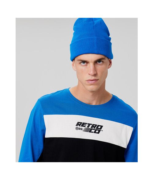 BREAKER LONGSLEEVE L.S.TOP, BLUE