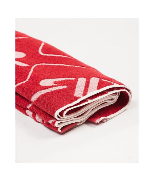OLLY BEACH TOWEL, RED