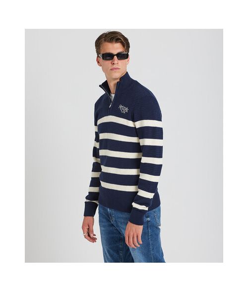 CASPIAN SWEATER KNITWEAR, BLUE