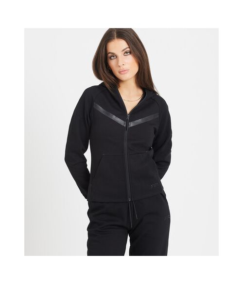 LUNA JOGGING TOP, BLACK