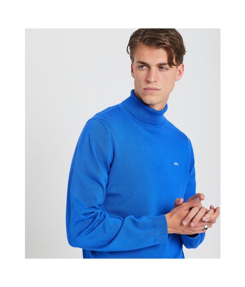 DONOVAN TRUTLENECK KNITWEAR, BLUE