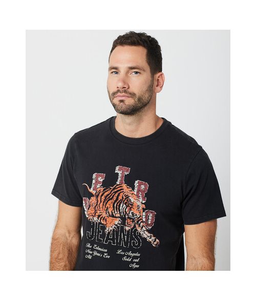 FUGAZI T-SHIRT, BLACK