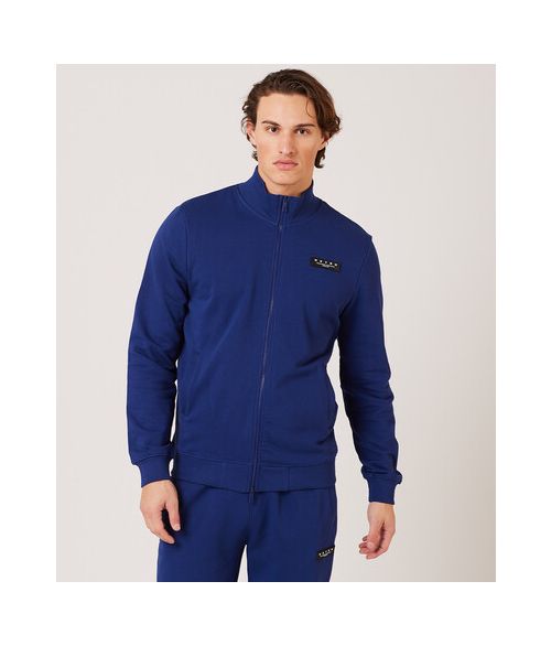 PINE ZIP JOGGING TOP, BLUE