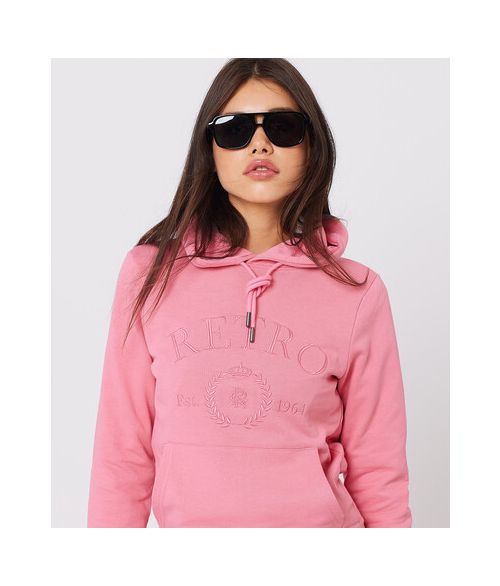 LOTTIE HOODIE JOGGING TOP, PINK