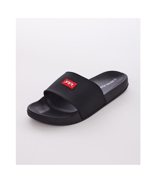 EDON SLIPPER FLIP FLOP, BLACK