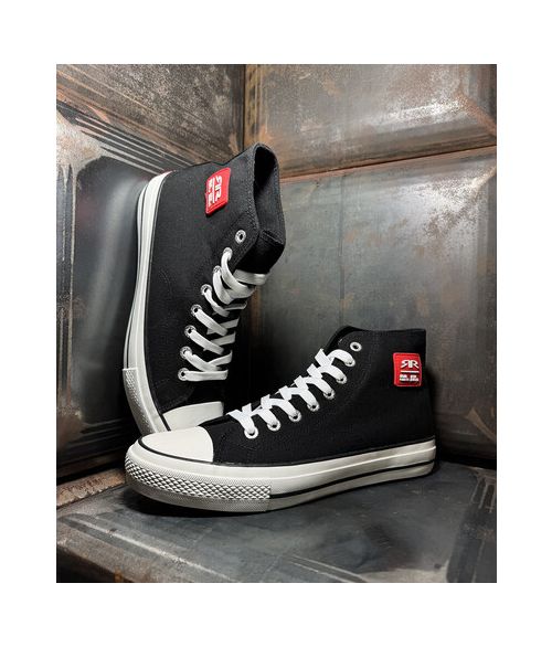 EDON MID SNEAKERS, BLACK