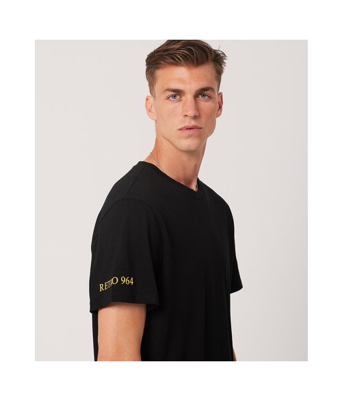 MALIK T-SHIRT, BLACK