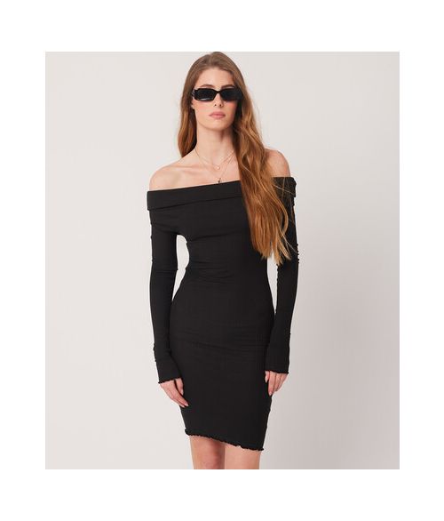 ROWYN DRESS, BLACK