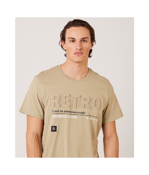 TIMEO T-SHIRT, KHAKI