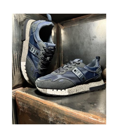 GRAHAM SHOES SNEAKERS, DARK BLUE