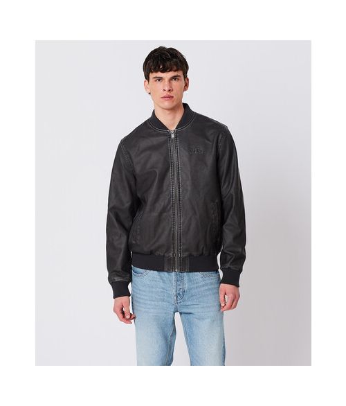 JEREMY BOMBER JACKET, BLACK