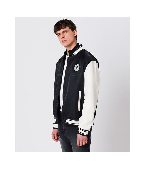MATT BOMBER JACKET, BLACK