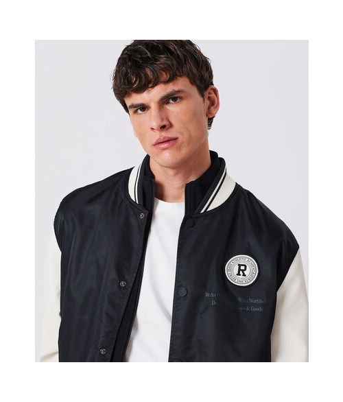 MATT BOMBER JACKET, BLACK