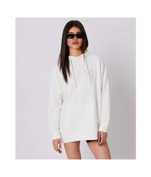 CLEO HOODIE JOGGING TOP, OFFWHITE
