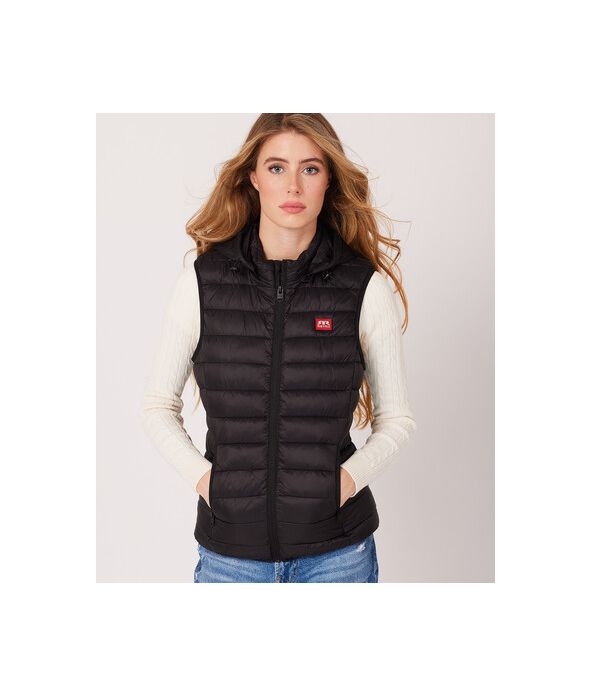 MYA VEST VEST, BLACK