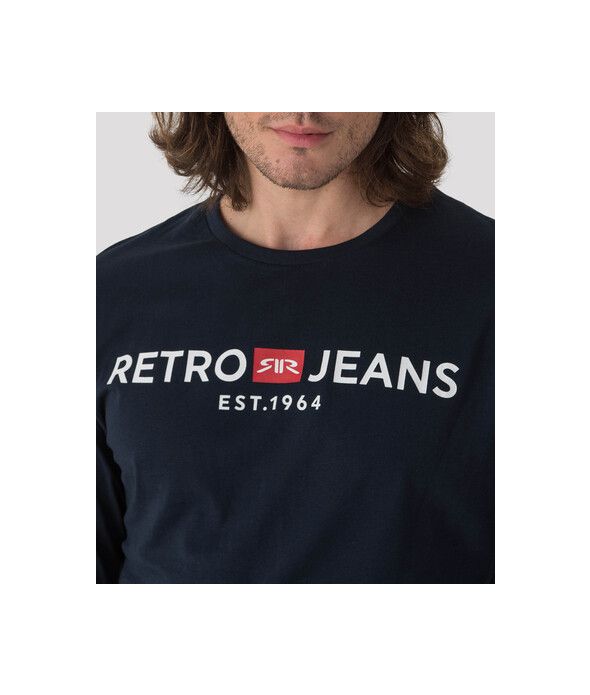 ENOS 21 LONG SLEEVE L.S.TOP, DARK BLUE