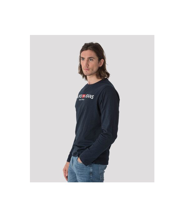 ENOS 21 LONG SLEEVE L.S.TOP, DARK BLUE