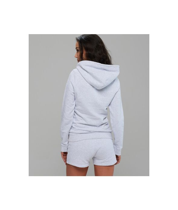 GIANNA HOODIE JOGGING TOP, OFFWHITE MELANGE