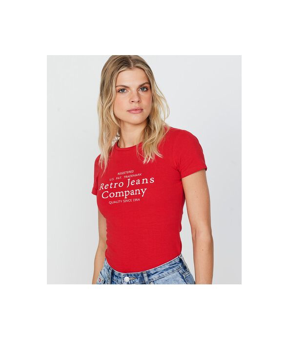 NYLAH T-SHIRT, RED