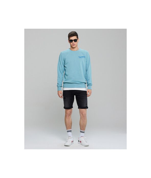 ZIGGY SWEATSHIRT JOGGING TOP, LIGHT BLUE