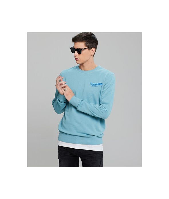 ZIGGY SWEATSHIRT JOGGING TOP, LIGHT BLUE