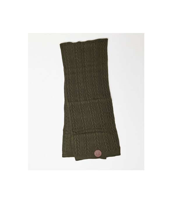 MONSOOR SCARF SCARF, DARK KHAKI