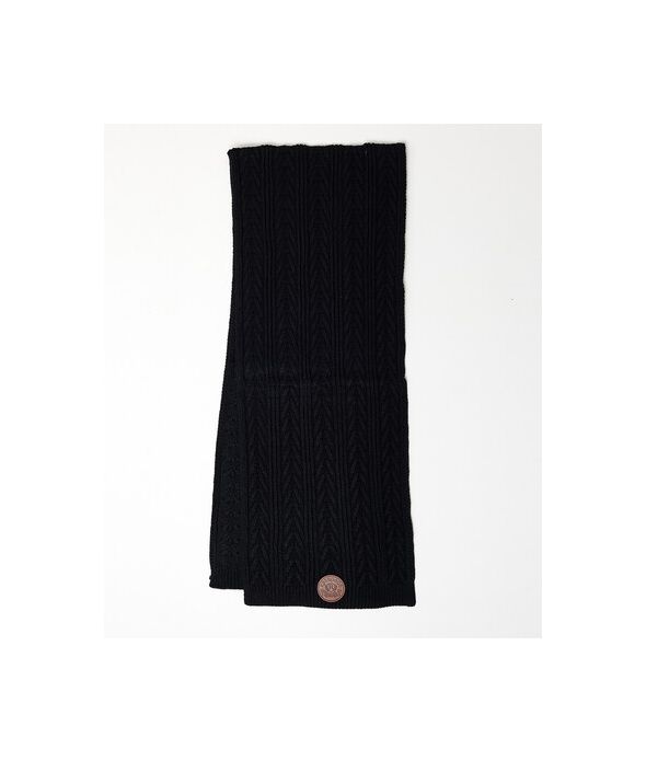 MONSOOR SCARF SCARF, BLACK