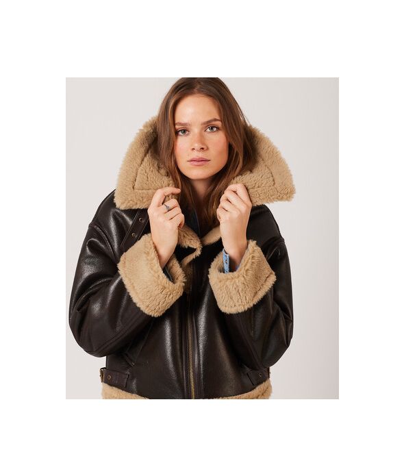 ALPINE JACKET JACKET, BROWN