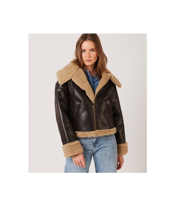 ALPINE JACKET JACKET, BROWN