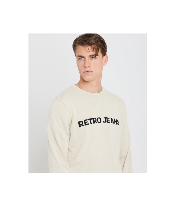 ALISTAIR SWEATER KNITWEAR, CREAM