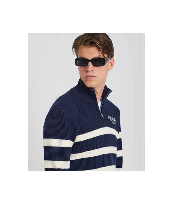 CASPIAN SWEATER KNITWEAR, BLUE