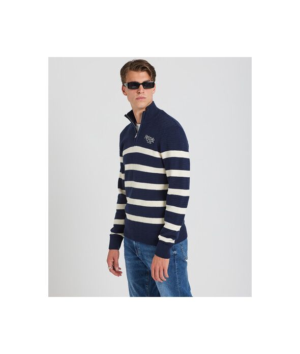 CASPIAN SWEATER KNITWEAR, BLUE