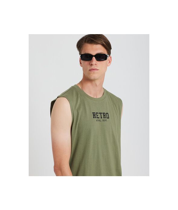 LUCKY ULTRA TANK TOP, KHAKI