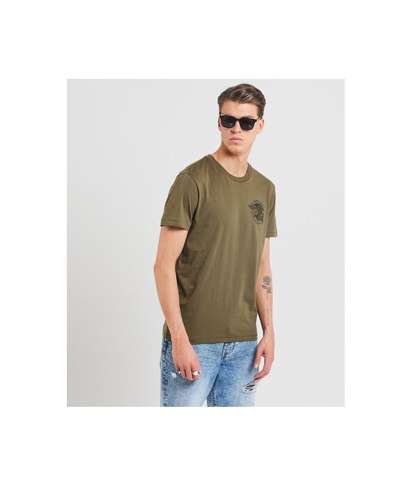 STEEL T-SHIRT, KHAKI