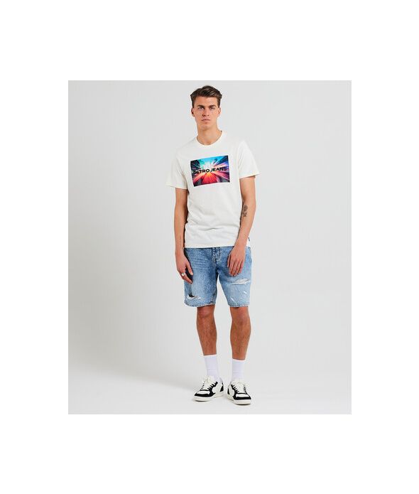 NIGHT T-SHIRT, OFFWHITE