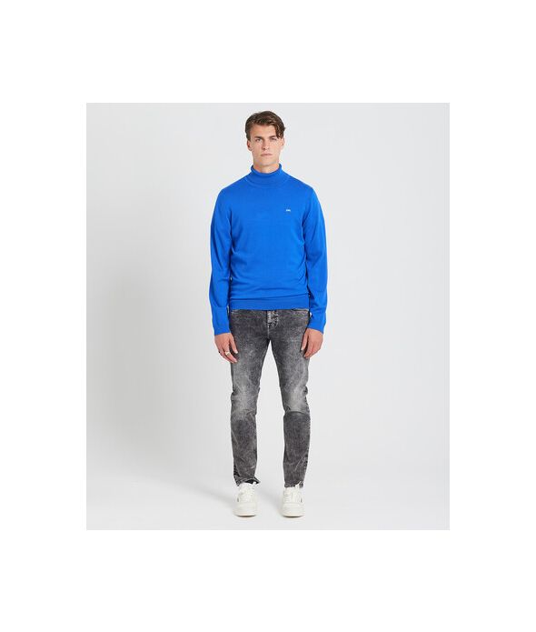 DONOVAN TRUTLENECK KNITWEAR, BLUE