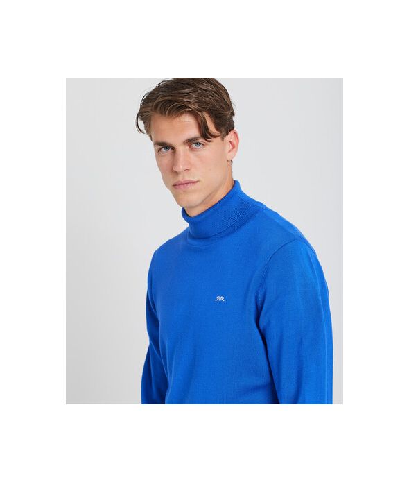 DONOVAN TRUTLENECK KNITWEAR, BLUE