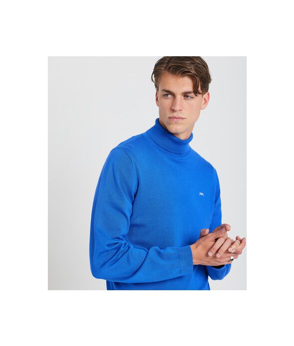 DONOVAN TRUTLENECK KNITWEAR, BLUE