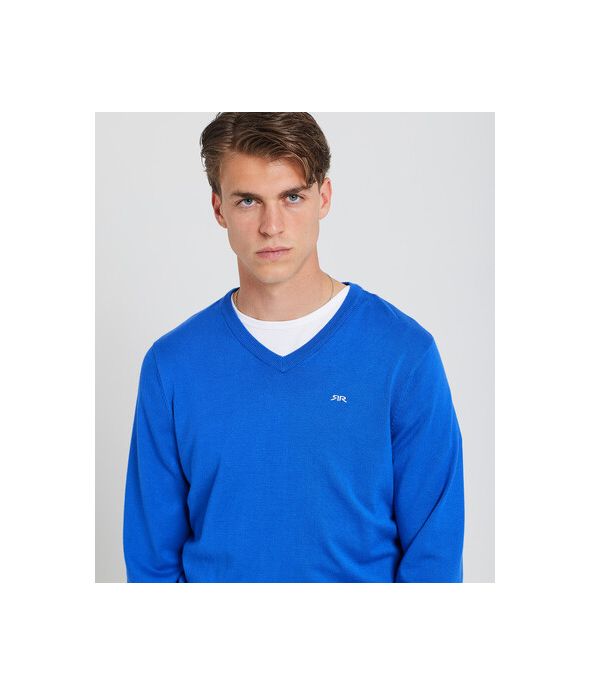 EMMETT V KNITWEAR, BLUE