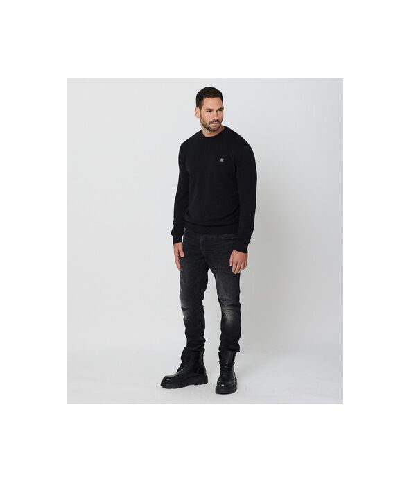 MALAWI SWEATER, BLACK