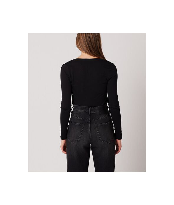 LOTTIE L.S.TOP, BLACK